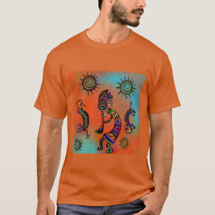 SOUTHWESTERN KOKOPELLI ART T-SHIRT