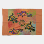 SOUTHWESTERN KOKOPELLI ART THEEDOEK (Horizontaal)