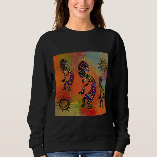 SOUTHWESTERN KOKOPELLI ART TRUI (Voorkant)