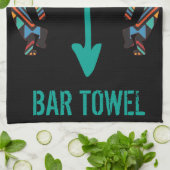 Southwestern Kokopelli Bar Towel Theedoek (Gevouwen)