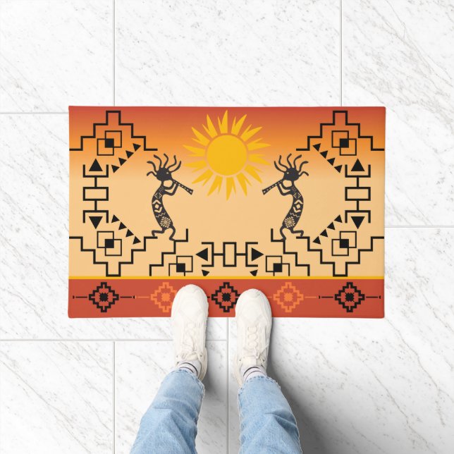 Southwestern Kokopelli Deurmat (Binnen)