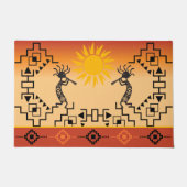 Southwestern Kokopelli Deurmat (Voorkant)