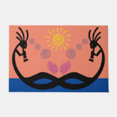 Southwestern Kokopelli Doormat Deurmat (Voorkant)
