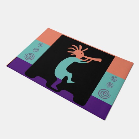 Southwestern Kokopelli Doormat Deurmat (Schuin)