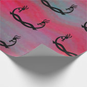 Southwestern Kokopelli Gift Cadeaupapier (Hoek)