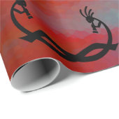 Southwestern Kokopelli Gift Cadeaupapier (Rol Hoek)