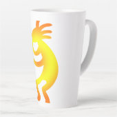 Southwestern Kokopelli Latte Mok (Rechterhoek)