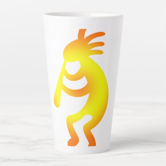 Southwestern Kokopelli Latte Mok (Voorkant)