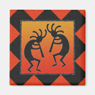 Southwestern Kokopelli Magneet