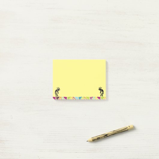 Southwestern Kokopelli Post-it® Notes (Op bureau)