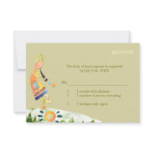 Southwestern Kokopelli Wedding Response