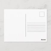 Southwestern Landscape Desert Canyon Sunrise Briefkaart (Achterkant)