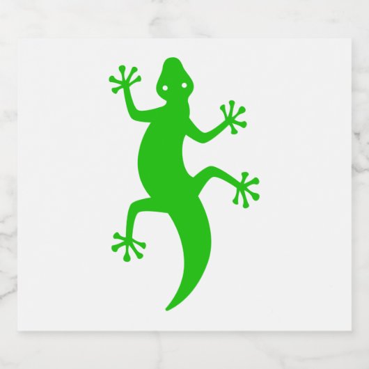 Southwestern Lizard Bier Etiket (Enkel label)