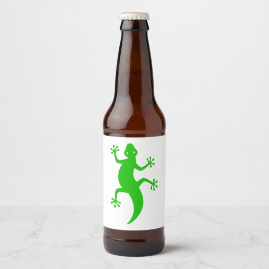 Southwestern Lizard Bier Etiket (Voorkant)