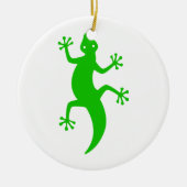 Southwestern Lizard Keramisch Ornament (Voorkant)
