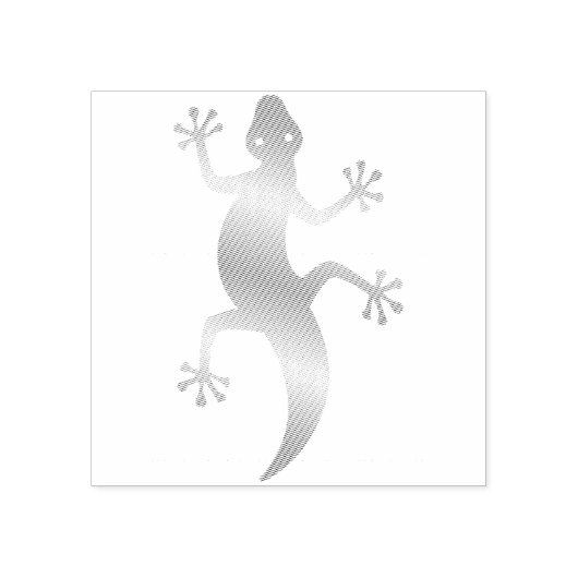 Southwestern Lizard Rubberstempel (Afrduk)