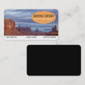 Southwestern Monument Valley Arizona Visitekaartje (Voorkant / Achterkant)