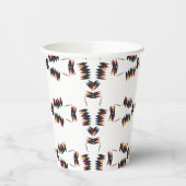 SouthWestern Native Pattern Papieren Bekers (Links)