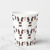 SouthWestern Native Pattern Papieren Bekers (Rechts)