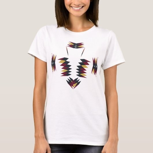 Southwestern Native Pattern T-Shirt (Voorkant)