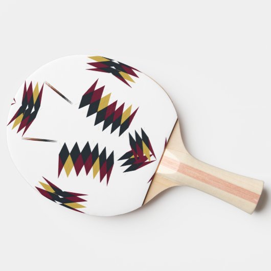 SouthWestern Native Pattern Tafeltennisbatje (Zijkant)