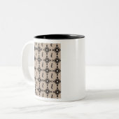 Southwestern Pattern 2 Tweekleurige Koffiemok (Voorkant links)