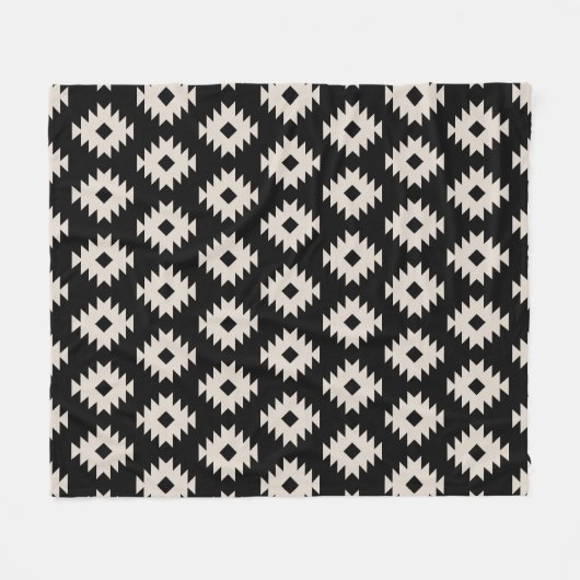 Southwestern Pattern Fleece Deken (Voorkant (Horizontaal))