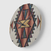 Southwestern Pattern Fun Wall klok (Hoek)