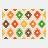 Southwestern Pattern Inpakpapier Vel (Voorkant 3)