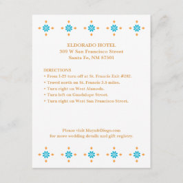 SouthWestern Santa Fe Direction Enclosure Card Informatiekaartje