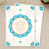 Southwestern Santa Fe Wedding Uitnodiging