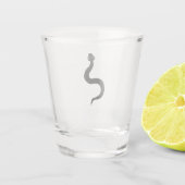 Southwestern Snake Shot Glas (Achterkant)