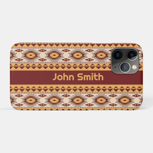 Southwestern stammenpatroon Case-Mate iPhone case (Achterkant (horizontaal))
