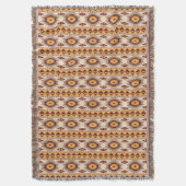 Southwestern stammenpatroon deken (Voorkant Verticaal)