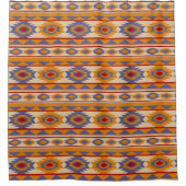 Southwestern stammenpatroon douchegordijn (Voorkant)