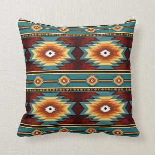 Southwestern stammenpatroon kussen