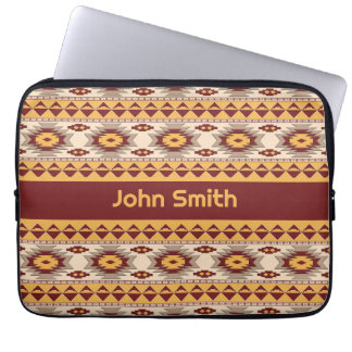 Southwestern stammenpatroon laptop sleeve