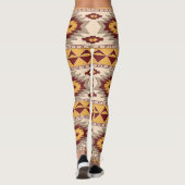 Southwestern stammenpatroon leggings (Achterkant)