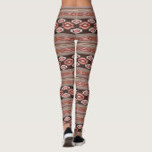 Southwestern stammenpatroon leggings (Achterkant)