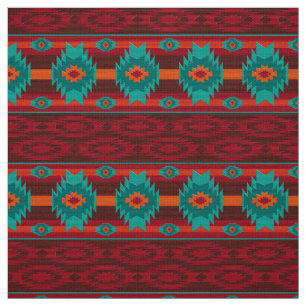 Southwestern stammenpatroon stof