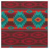 Southwestern stammenpatroon stof (Close Up)