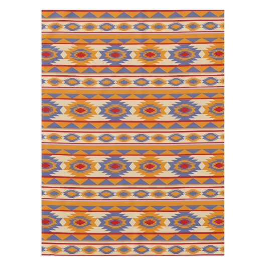 Southwestern stammenpatroon tafelkleed (Voorkant)