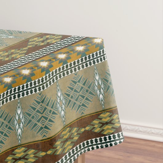 Southwestern stammenpatroon tafelkleed (Voorbeeld)