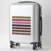 Southwestern-stijl Borders Craft Decor Sticker (Koffer)