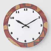SouthWestern-stijl patroonklok Grote Klok (Voorkant)