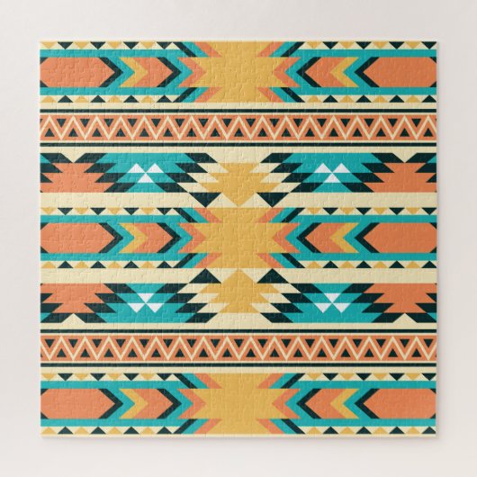 Southwestern Style Boho Pattern Legpuzzel (Verticaal)