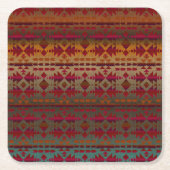 Southwestern Style Kartonnen Onderzetters (Voorkant)