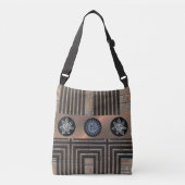 Southwestern Style Monogrammed Canvas tas (Voorkant)