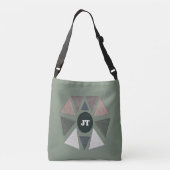 Southwestern Style Monogrammed Canvas tas (Achterkant)