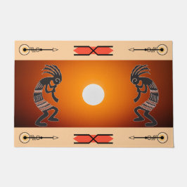 Southwestern Sun Kokopelli Doormat Deurmat